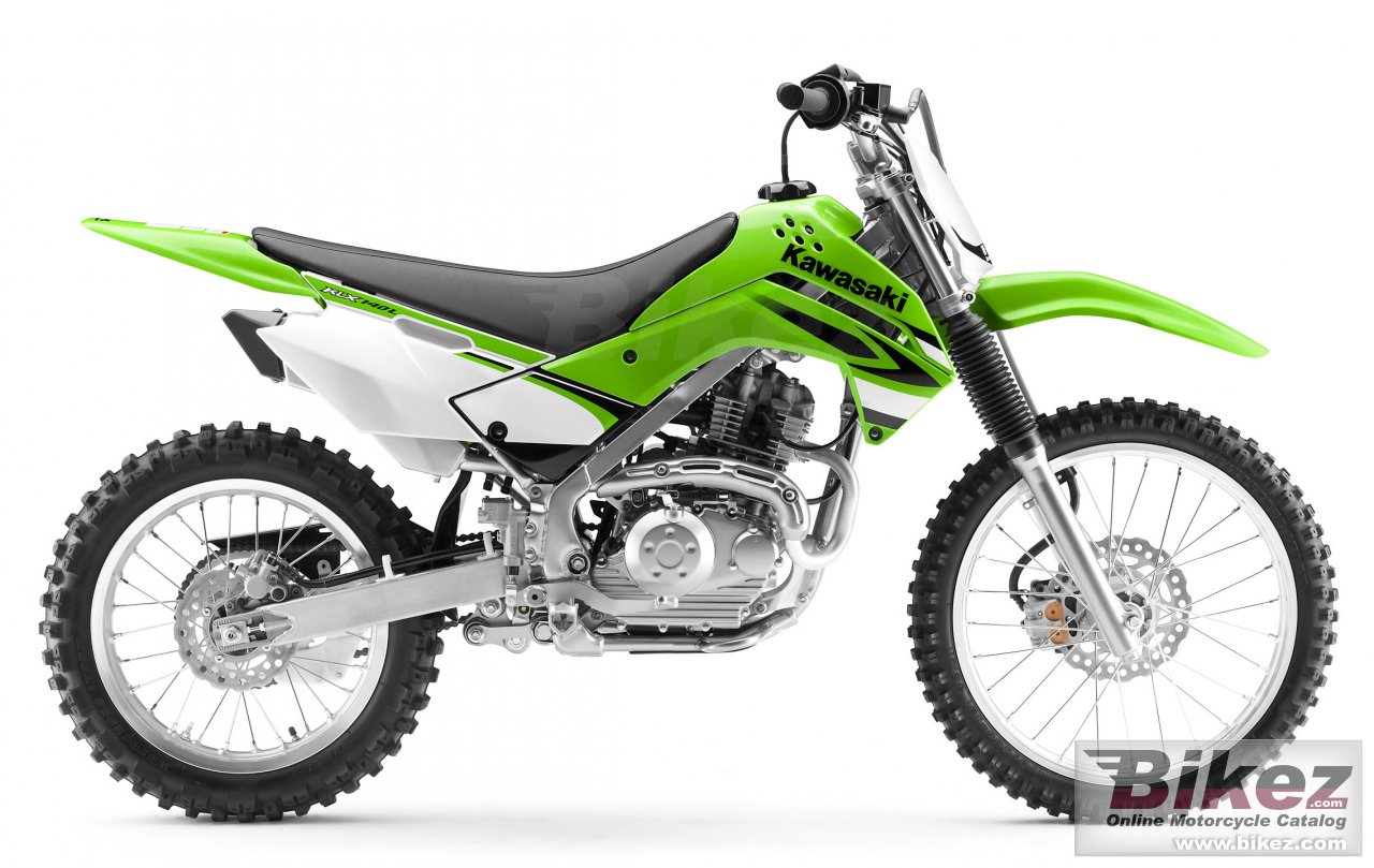 Big Kawasaki klx140l picture and wallpaper from Bikez.com